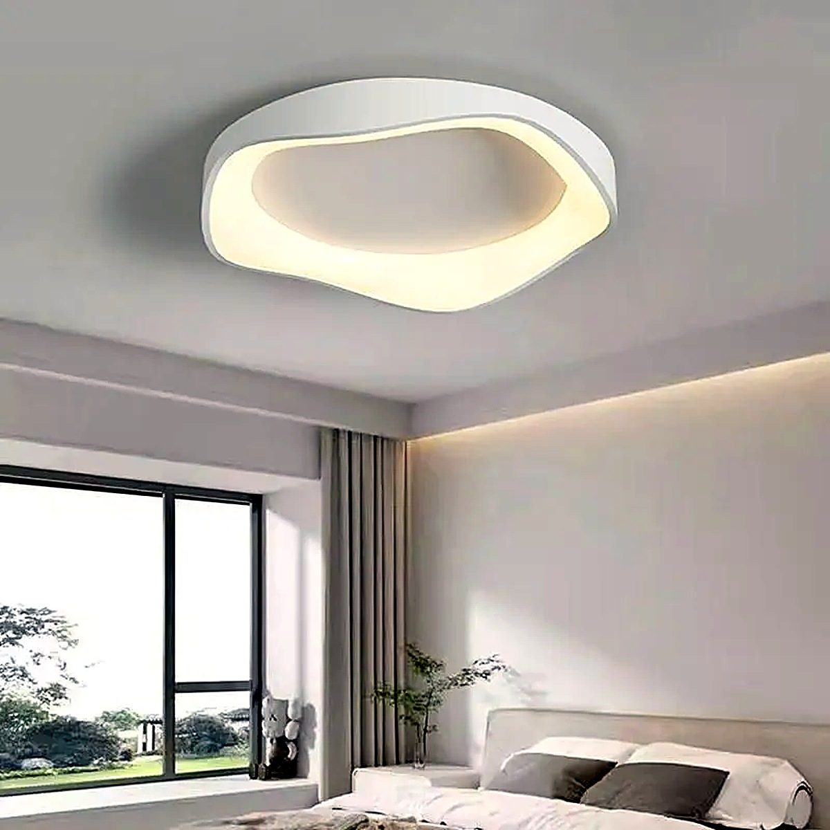 JAYGIY LIGHT Светильник, LED, 36 Вт, ширина 400 см, высота 90 см, длина 400 см