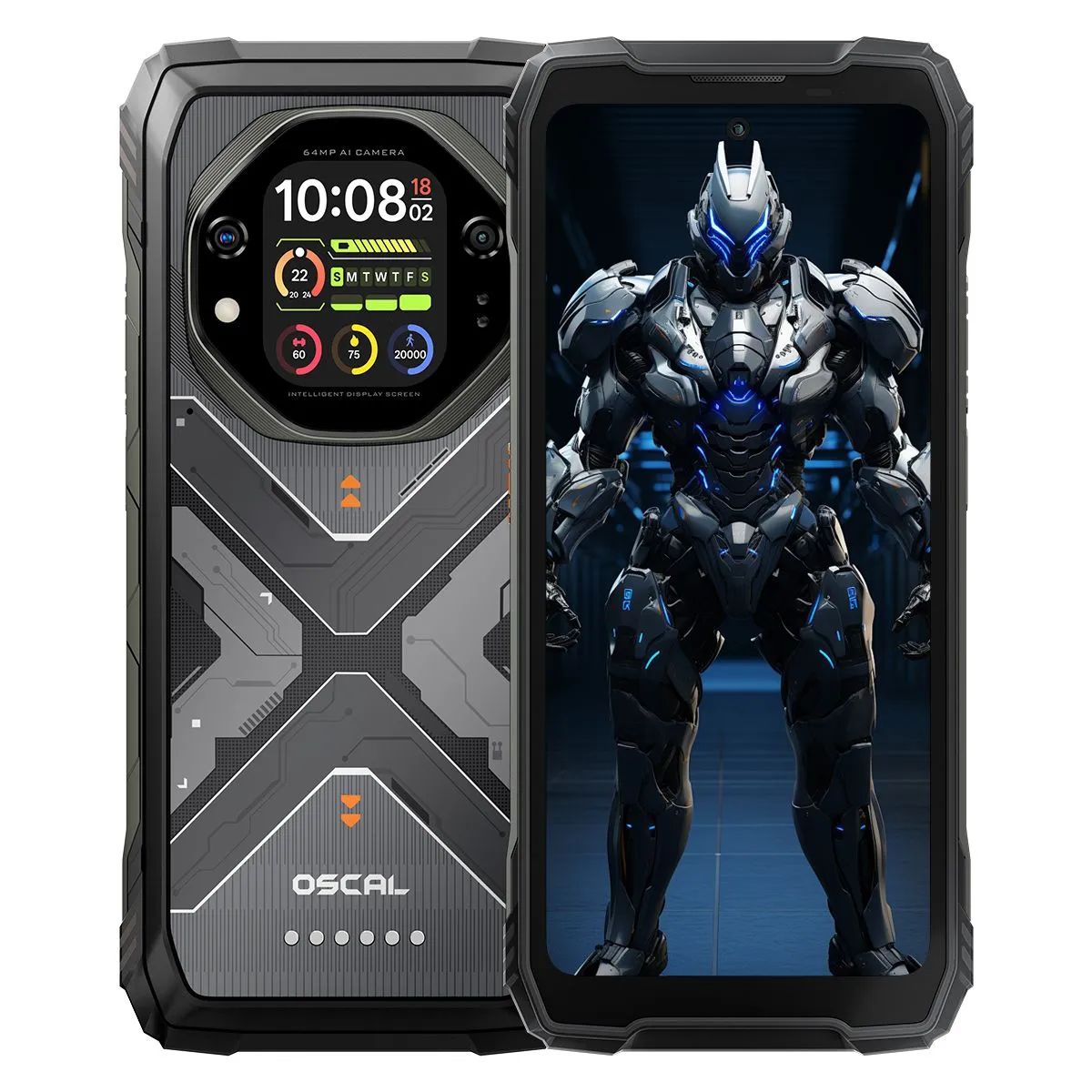 Смартфон OSCAL TANK 1,12+256GB, BLACK