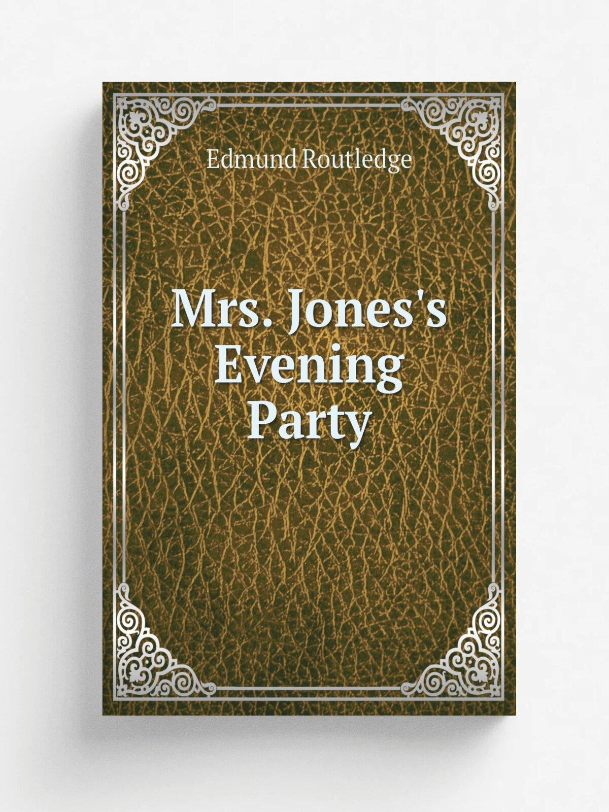 Mrs. Jones's Evening Party