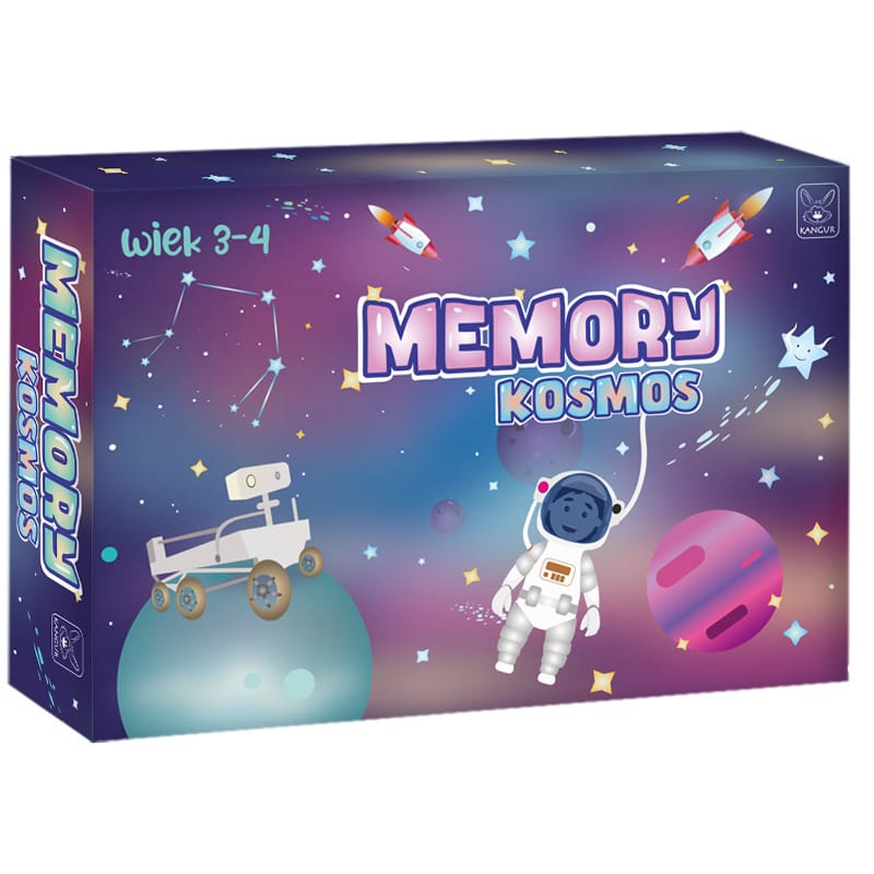 Настольная игра Kangur Memory космос, 24 элемента