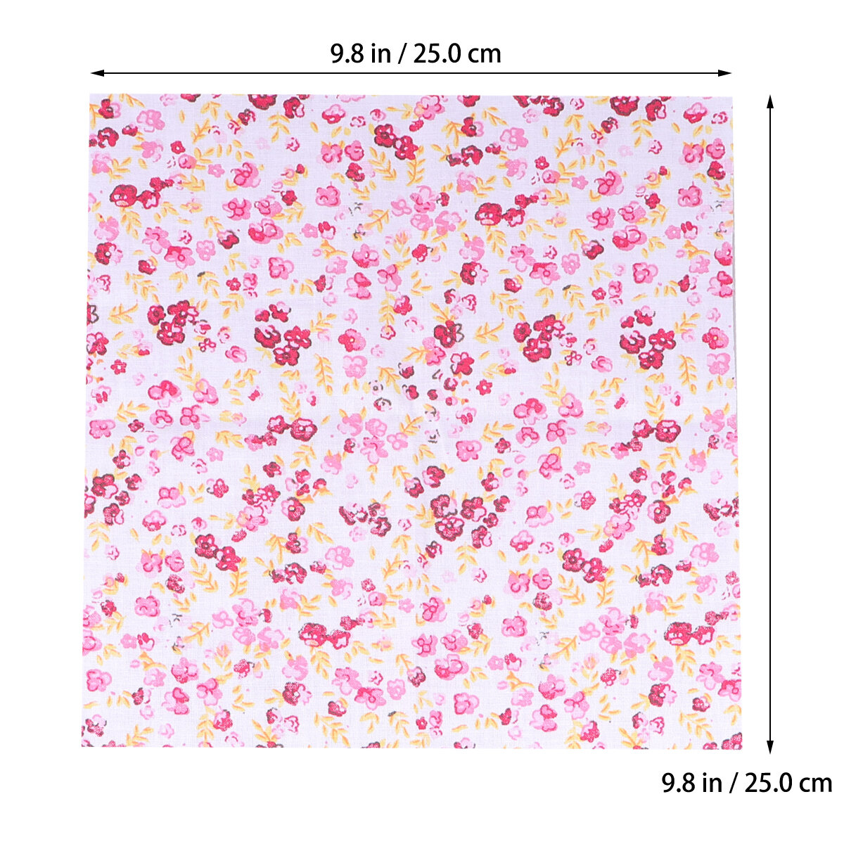 14 Шт Домашние ТканиDIY Хлопковые Цветочные Раскраски Для Шитья 25x25cm Разноцветные