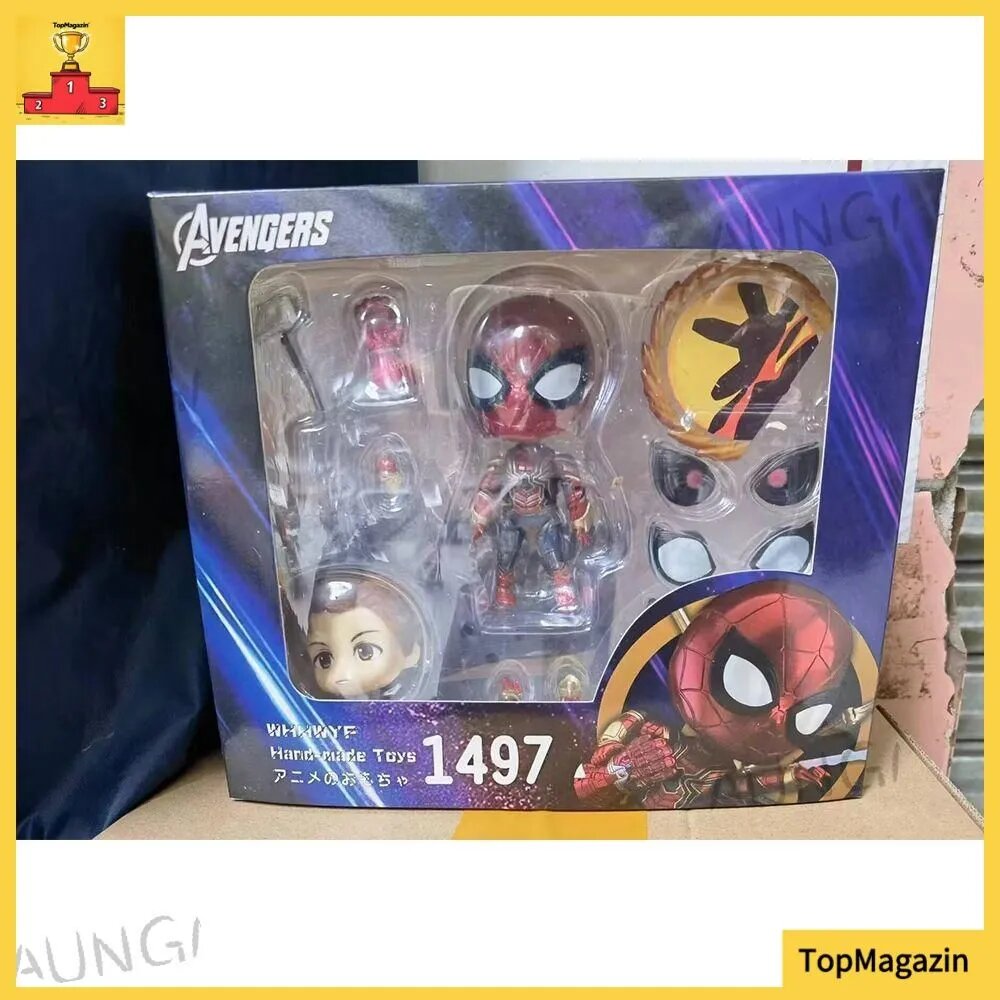 Фигурка 1497 Мстители: Финал Железный Человек Паук / Avengers: Endgame Iron Spider Man Endgame Ver. Нендороид (10см)