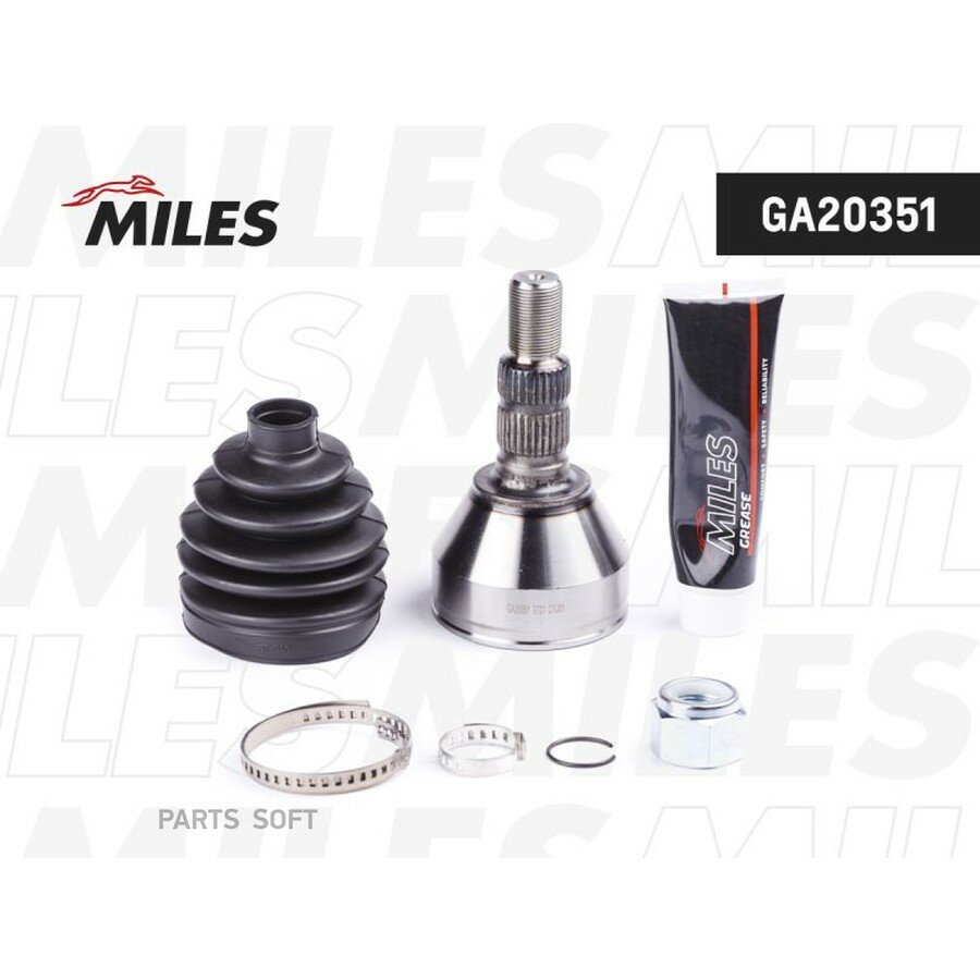 GA20351 Шарнир равных угловых скоростей от официального дистрибьютора, MILES, артикул GA20351