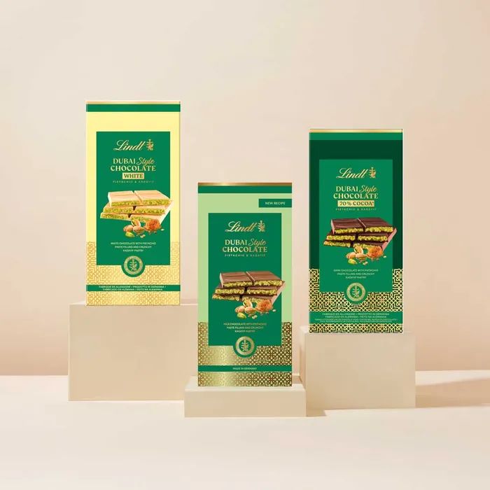Lindt Набор шоколада Dubai Style Discovery Bar Bundle 2x440г