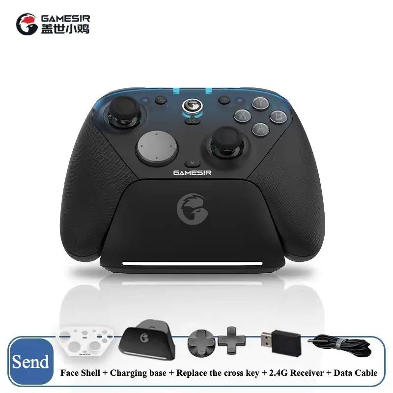 GameSir G7pro Uranus 8k no XGPU Игровой контроллер с беспроводным подключением Bluetooth и подставкой