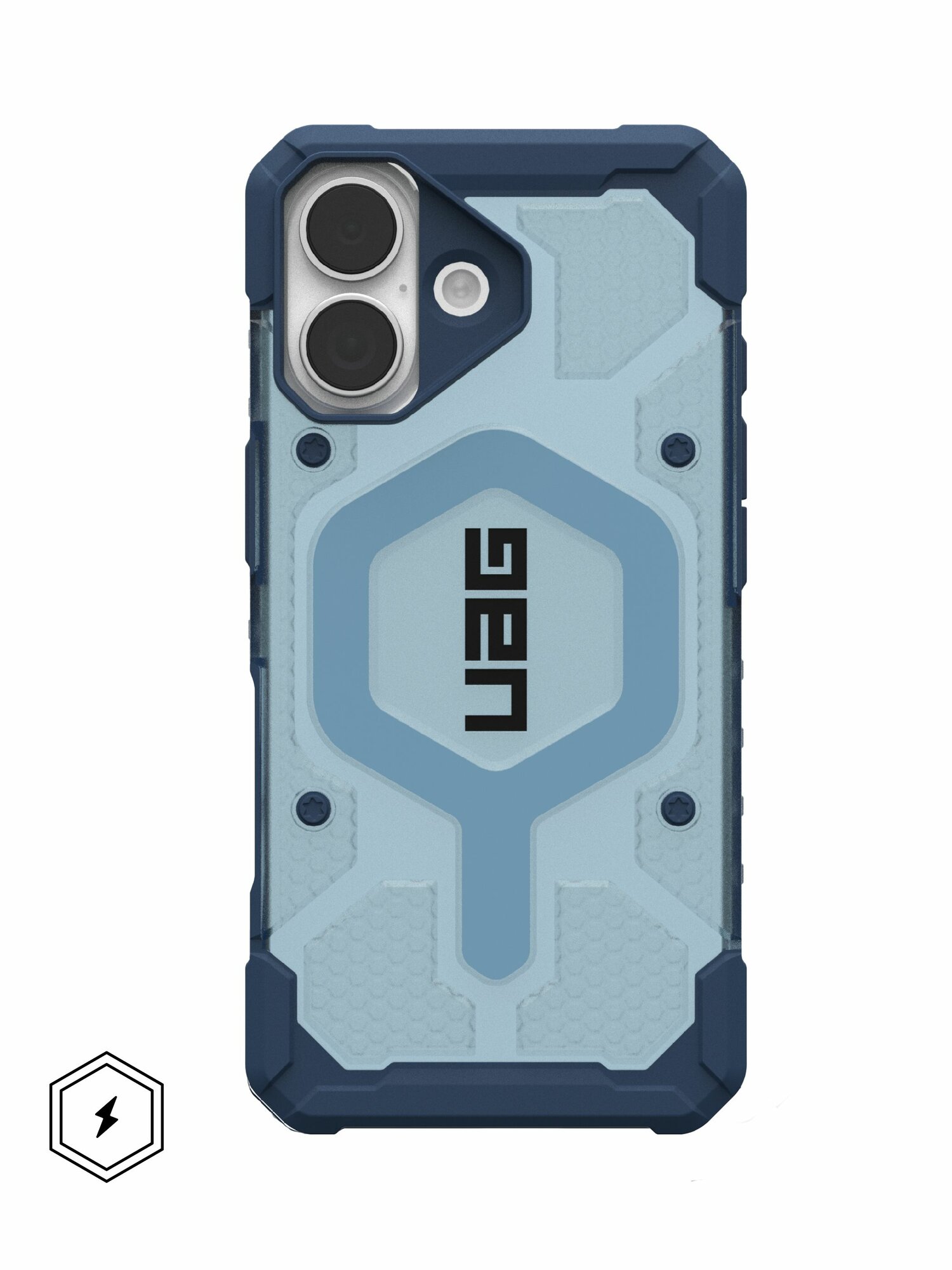 Чехол ударопрочный UAG Pathfinder с MagSafe iPhone 17, blues