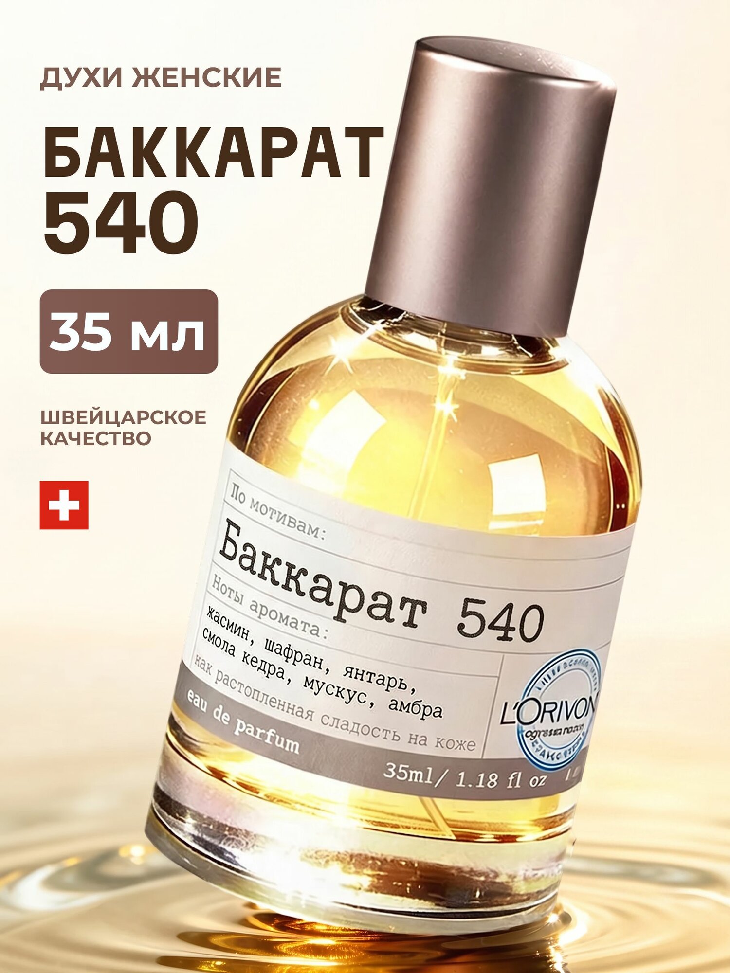 Бакарат 540 духи женские, 35 мл