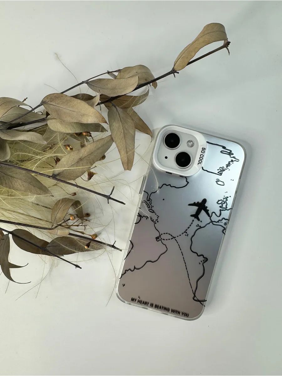 Чехол-Накладка для смартфона Apple iPhone 14, материал силикон, цвет серебристый