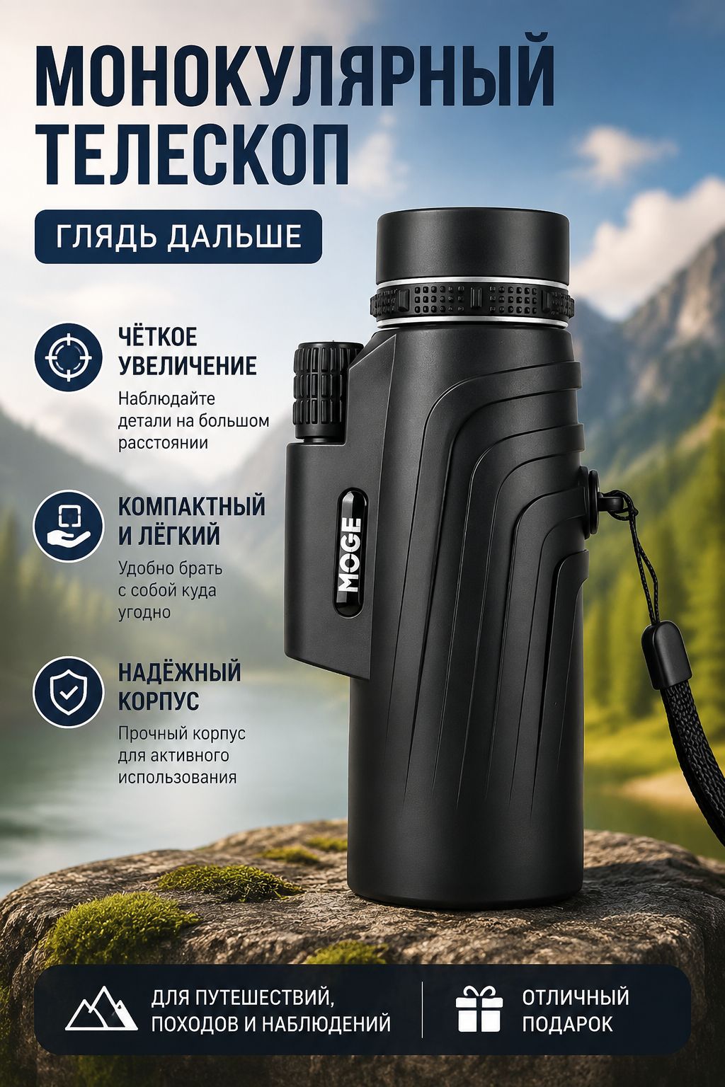 Телескоп для активного отдыха