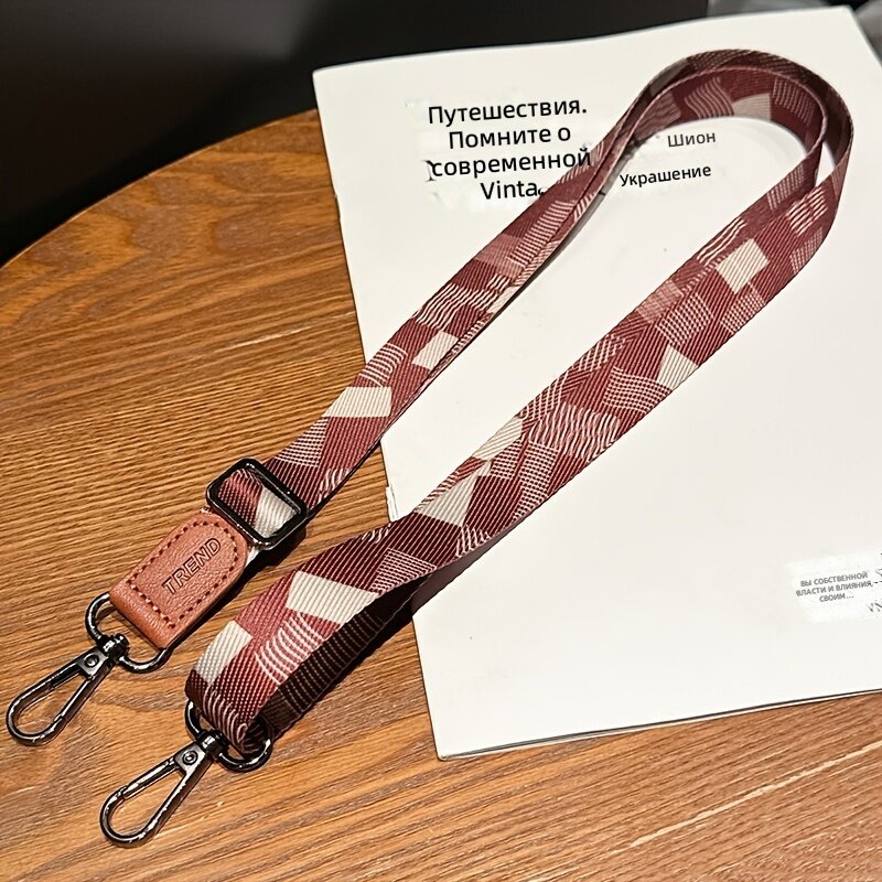 Регулируемая длинная лямка для телефона и сумки через плечо с двойными карабинами, сменный ремень, модель G5539