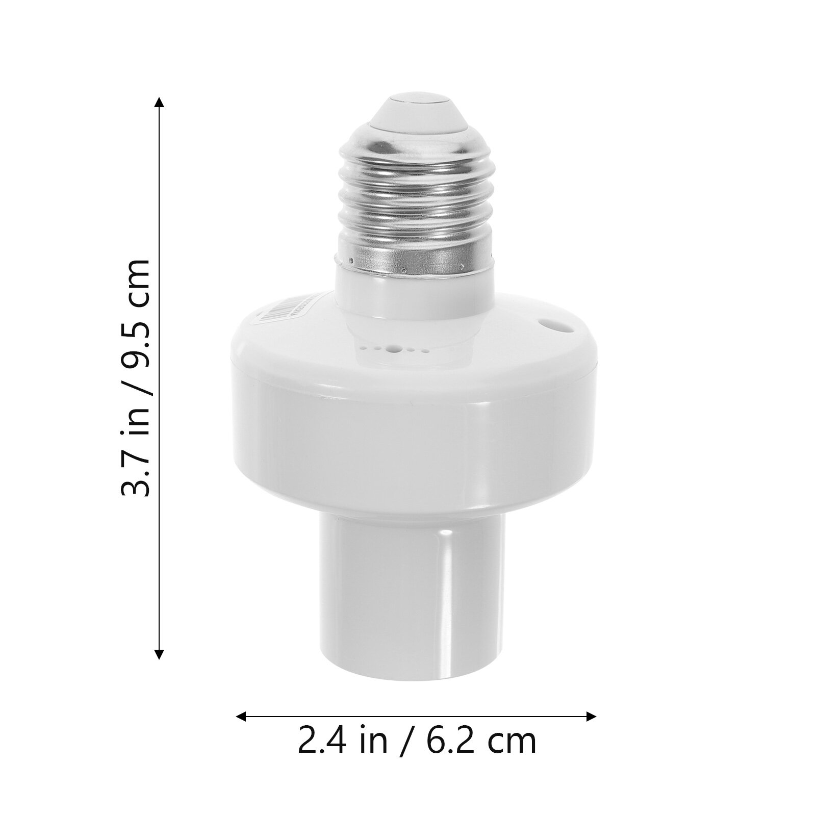 Беспроводной Удаленный Контроль Сокета Для Лампочек E27 Белый 11.5X4.8cm