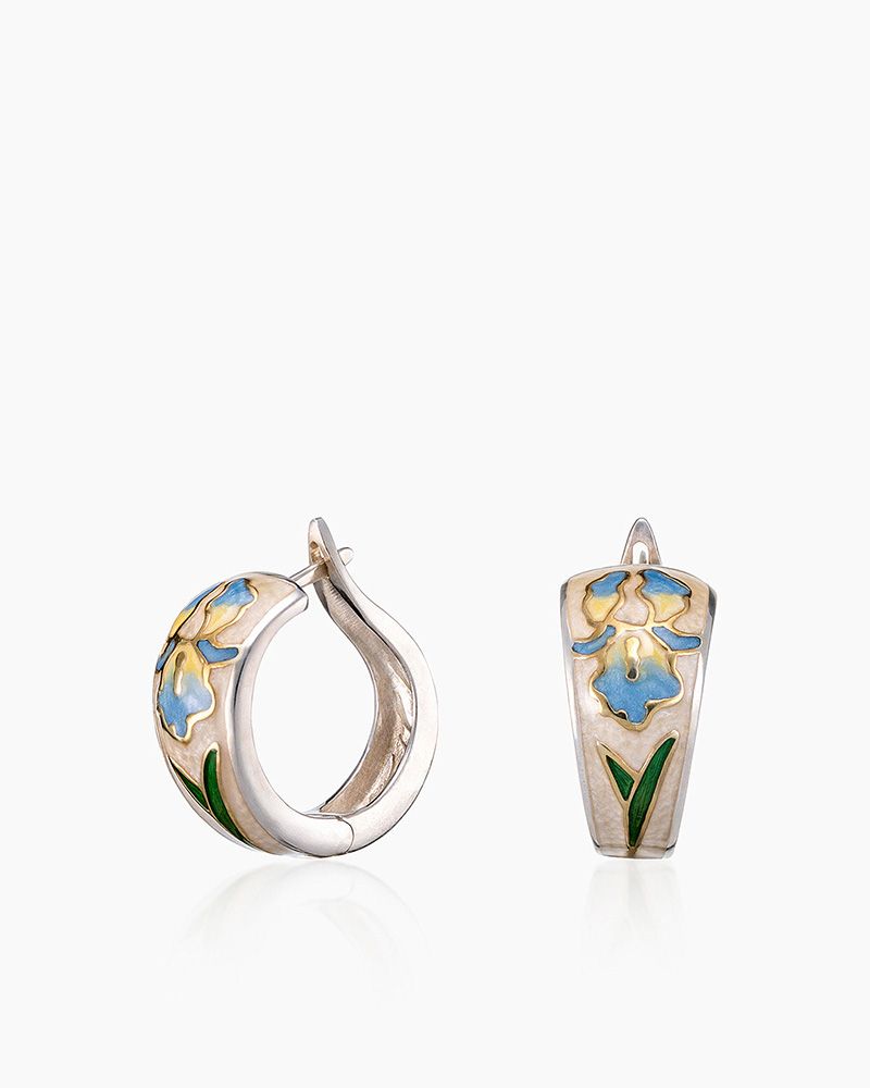 Серьги SARKISSIAN, серебро, 925 проба, эмаль