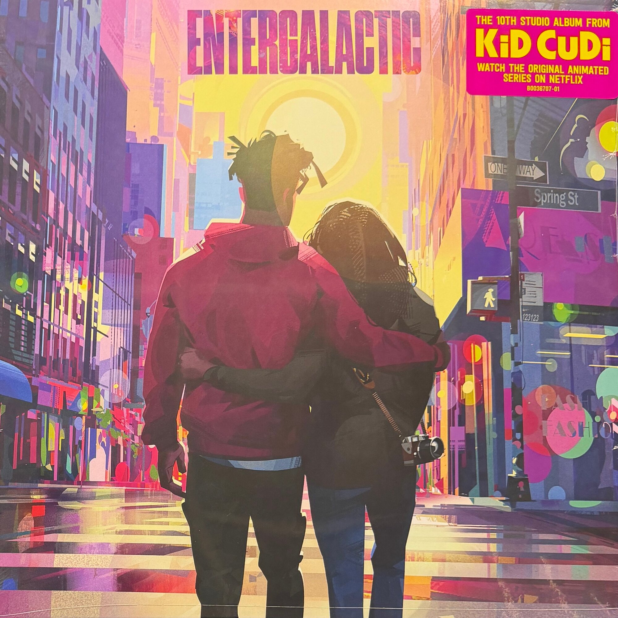 Виниловая пластинка Kid Cudi Entergalactic (США 2024г.)