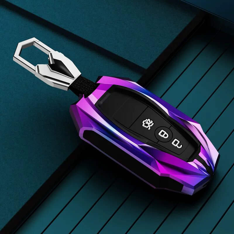 Новая генерация автомобильного чехла для ключа Ford с розовым фантомным замком типа B для моделей 2023 года