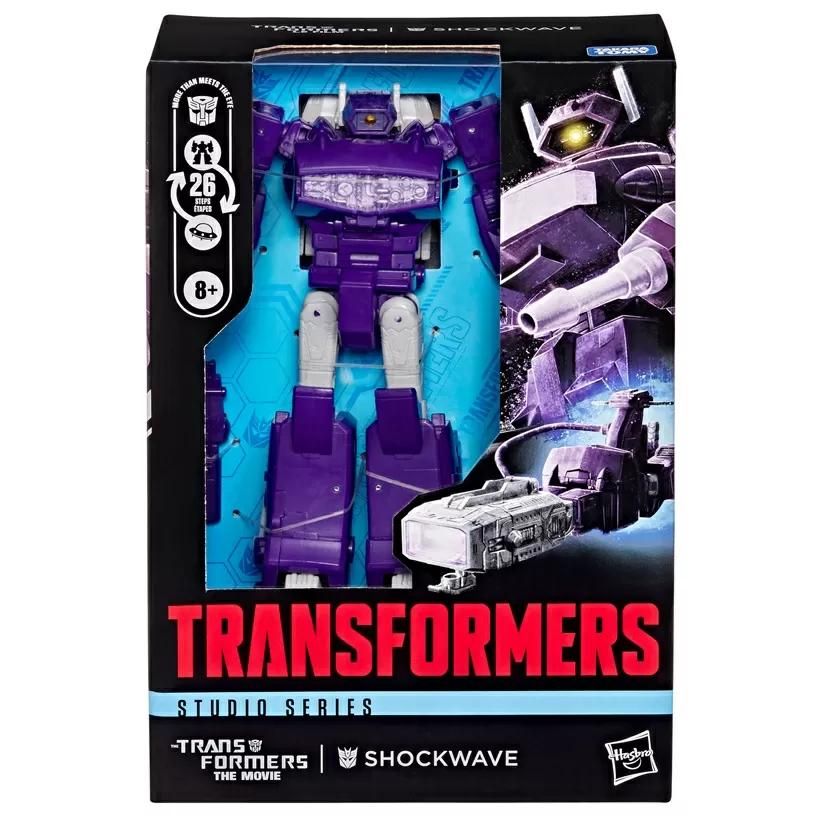 Трансформеры хасбро Игрушка Shockwave Voyager Class Transformers Studio Series Transformers: The Movie 86 16.5cm
