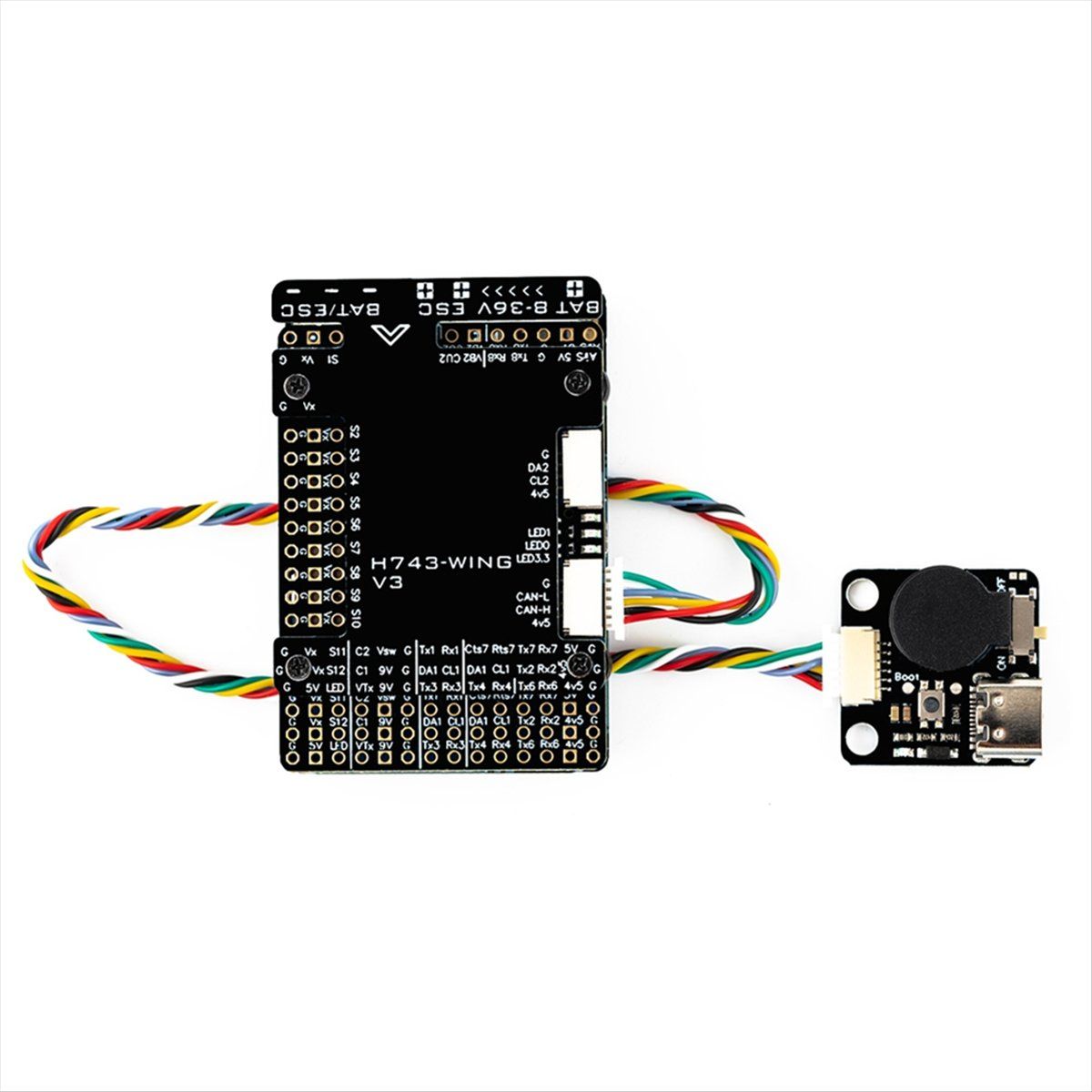 H743-WING V3 INAV 3-8 S H743 Фиксированный Высокоточный Датчик Барометра