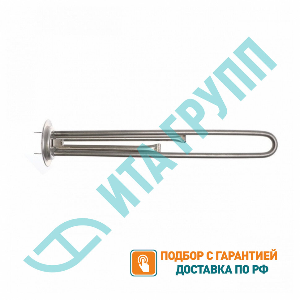 ТЭН 1,3кВт (1300Вт) RF для водонагревателя Thermex, Garanterm RZB, IF, ID, под анод М4, нерж, 30047