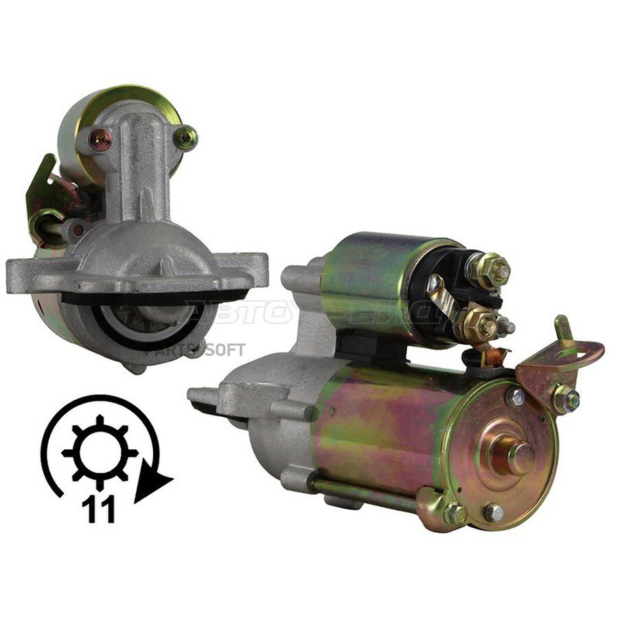 Стартер Ford Mondeo 00-07 (1,4 kW/ Z11) от официального дистрибьютора, SAT, артикул ST1465010