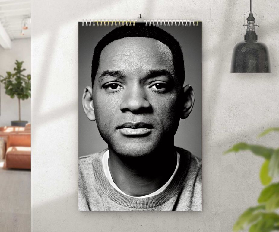 Перекидной календарь на 2020 год Уилл Смит, Will Smith №29, А3