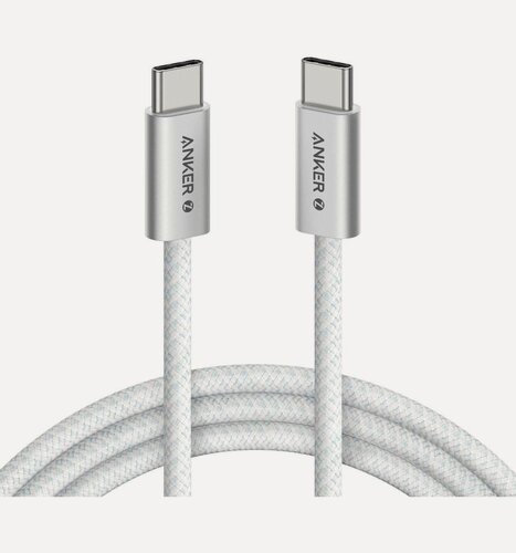 Изображение товара Кабель USB Type-C Anker Zolo USB-C на USB-C 240W 1м белый