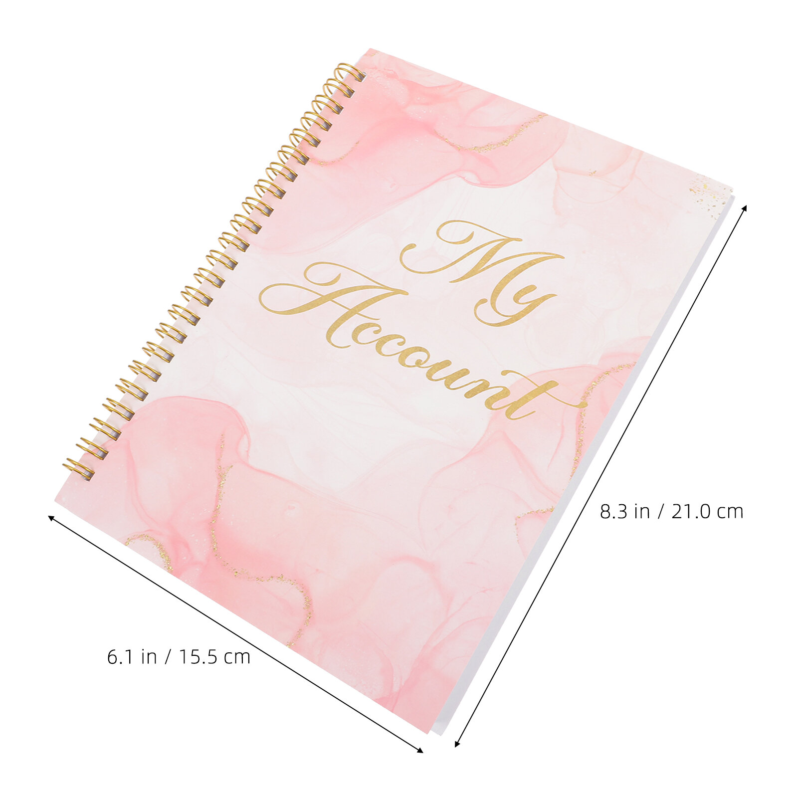 Книга Для Учета Чеков И Финансовых Операций Розовый 21.00X15.50X1.00Cm