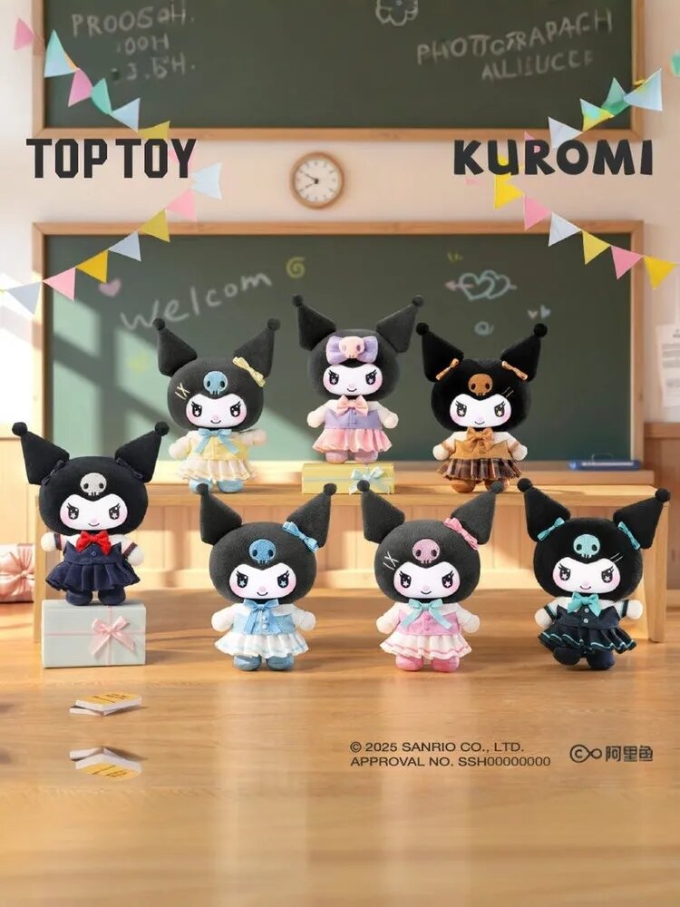 Кукла TOP TOY Kuromi School Life Series Vinyl лайнд-бокс