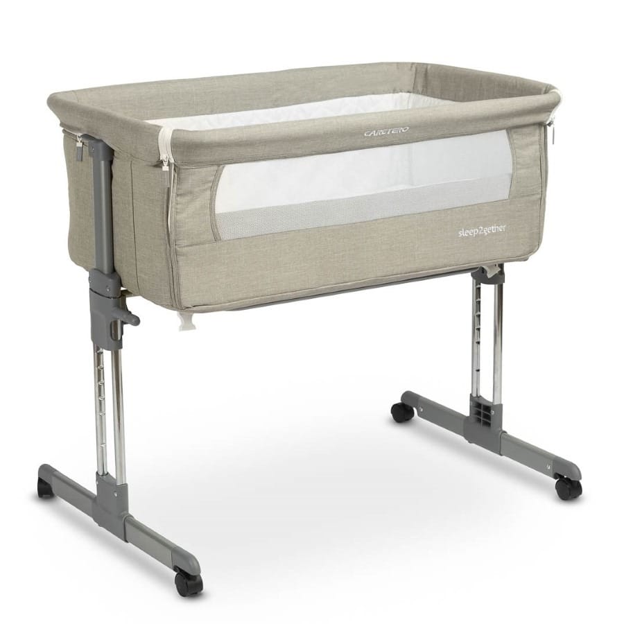 Колыбель Caretero Sleep2gether, серый