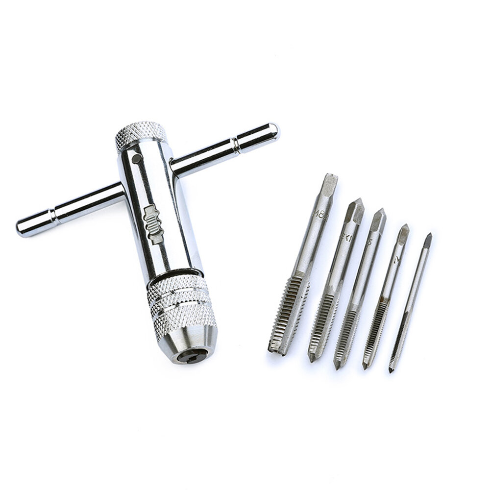 Набор Из 6 Штук Т-Образный Ключ Для Резьбы Из Нержавеющей Стали 3Mm 4Mm 5Mm 6Mm 8Mm