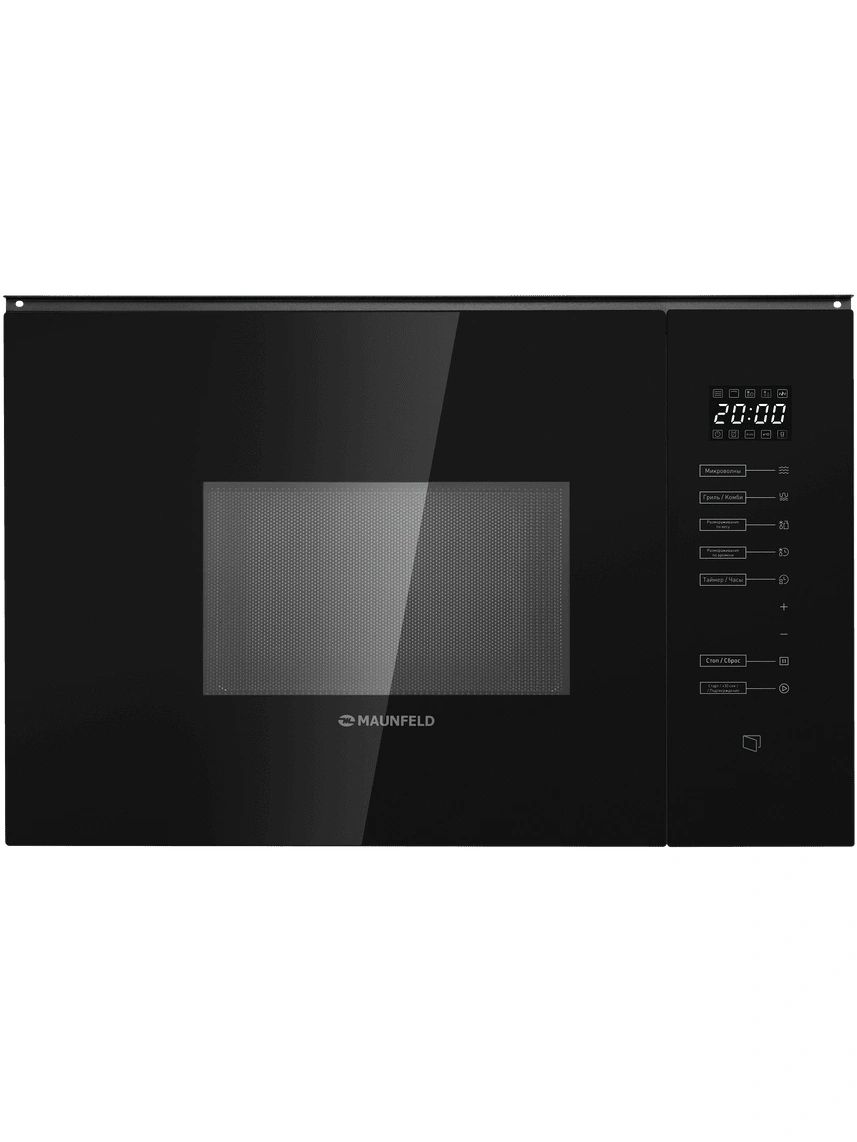 Встраиваемая микроволновая печь MAUNFELD MBMO925SGB09, 25л, 1450Вт, черный ка-00022320
