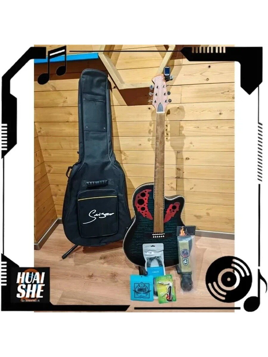 Акустическая гитара Классическая SM-4160-EQ 6-струнная, корпус Махагони 39"