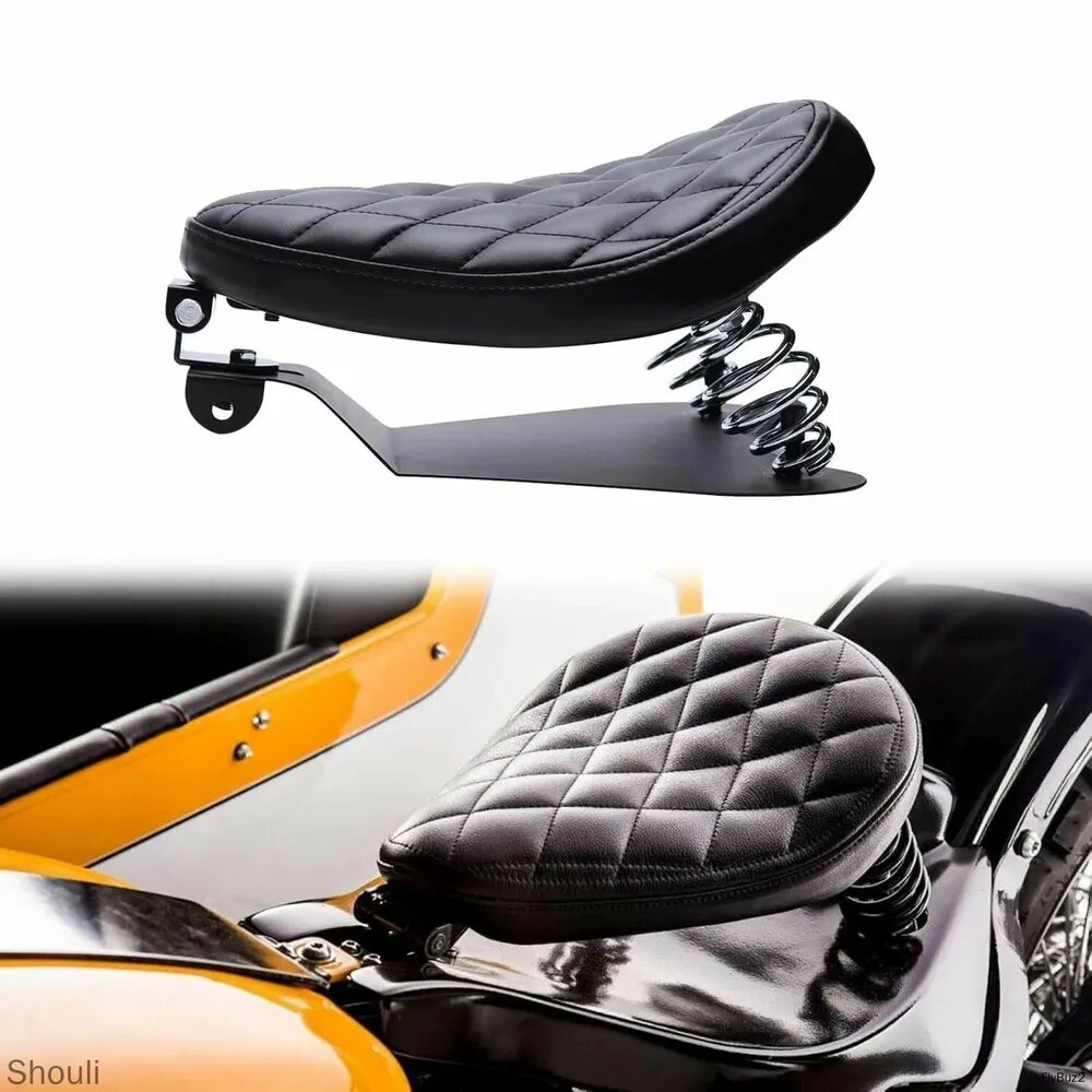 Мотоциклетное сиденье для Chopper, Bobber, Cafe Racer