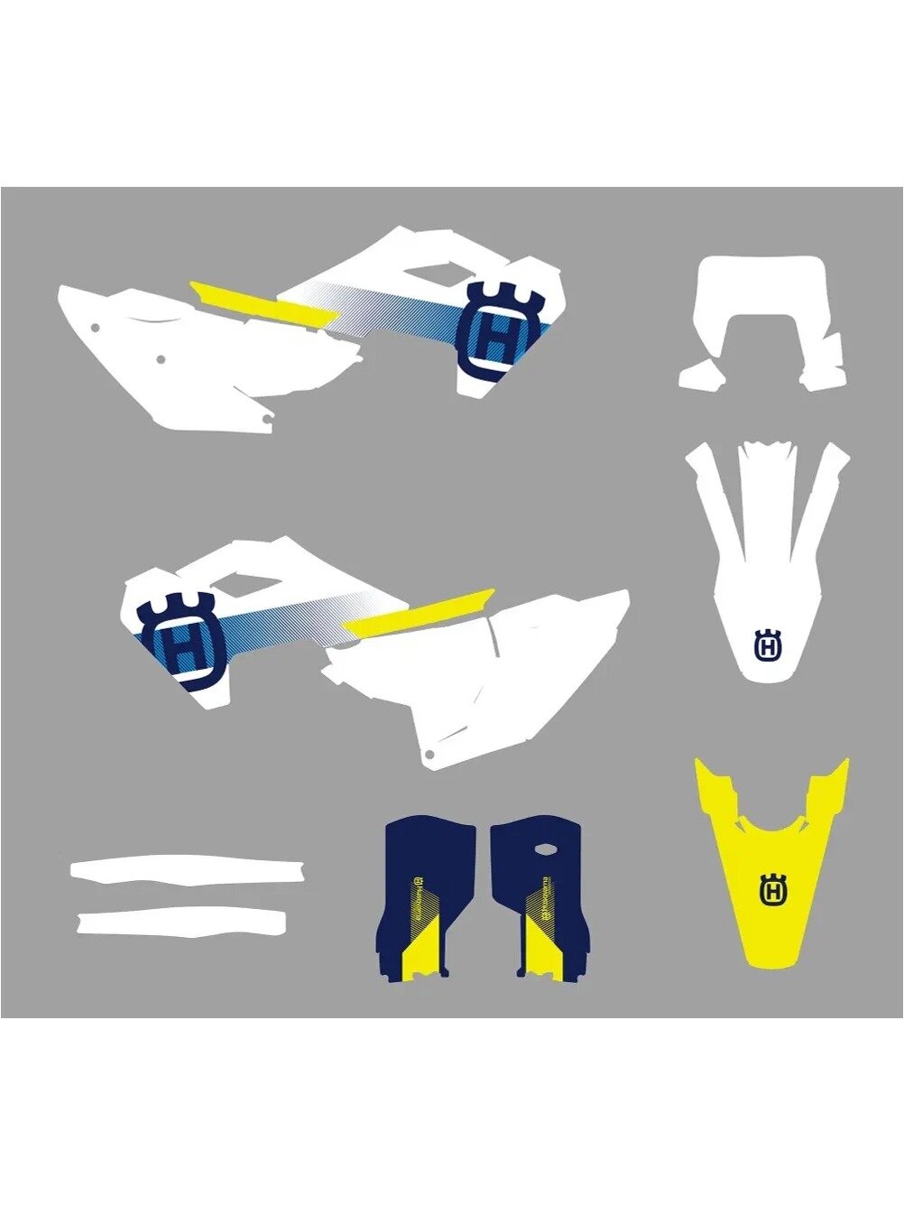 Использование графических пакетов Husqvarna 25-26 TX FX TC FC 2025 2026 Наклейка для мотоциклов