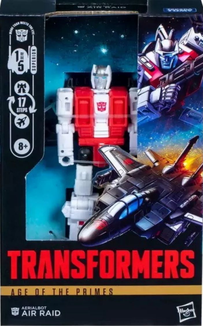 Трансформеры игрушки Hasbro Transformers: Age of the Primes Deluxe Class Aerialbot Air Raid 14cm G1032