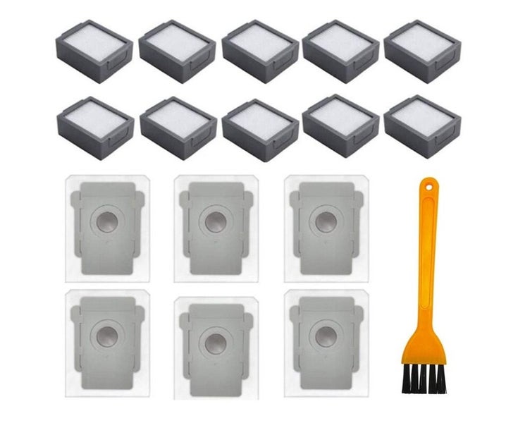 Комплект из 16 запасных частей для роботов-пылесосов Roomba серий I&E I7 I7+ I8 I3 I6+/Plus E5 E6 V