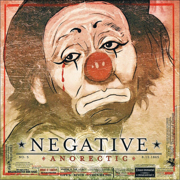 Компакт-диск NEGATIVE - ANORECTIC(2006)(PROMO CARDBOARD SLEEVE) (0 CD)