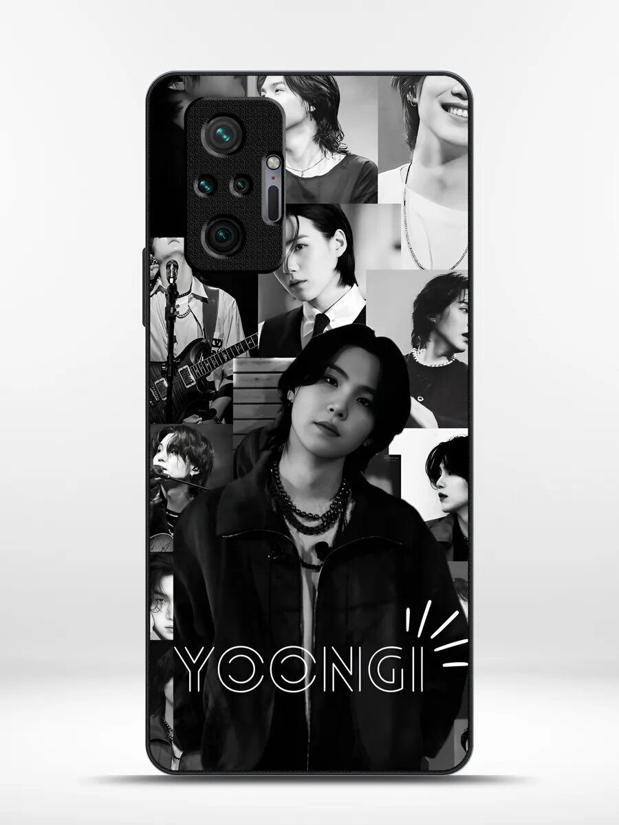 Чехол на Redmi Note 10 Pro Min Yoongi BTS