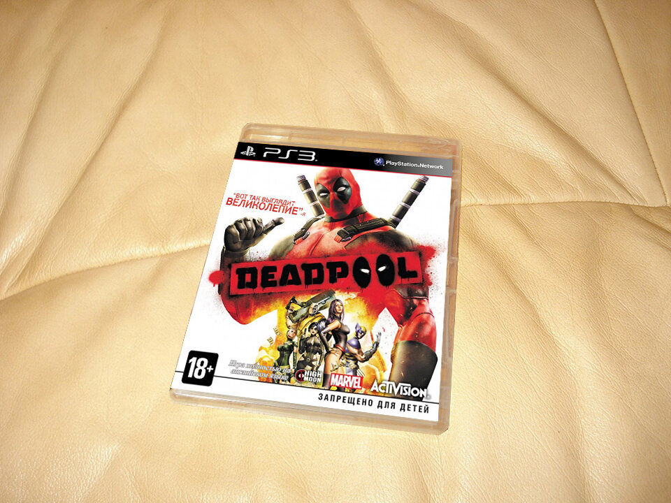 "Deadpool" (Полностью на Английском) – Лицензионный Диск для PlayStation-3 (18+)