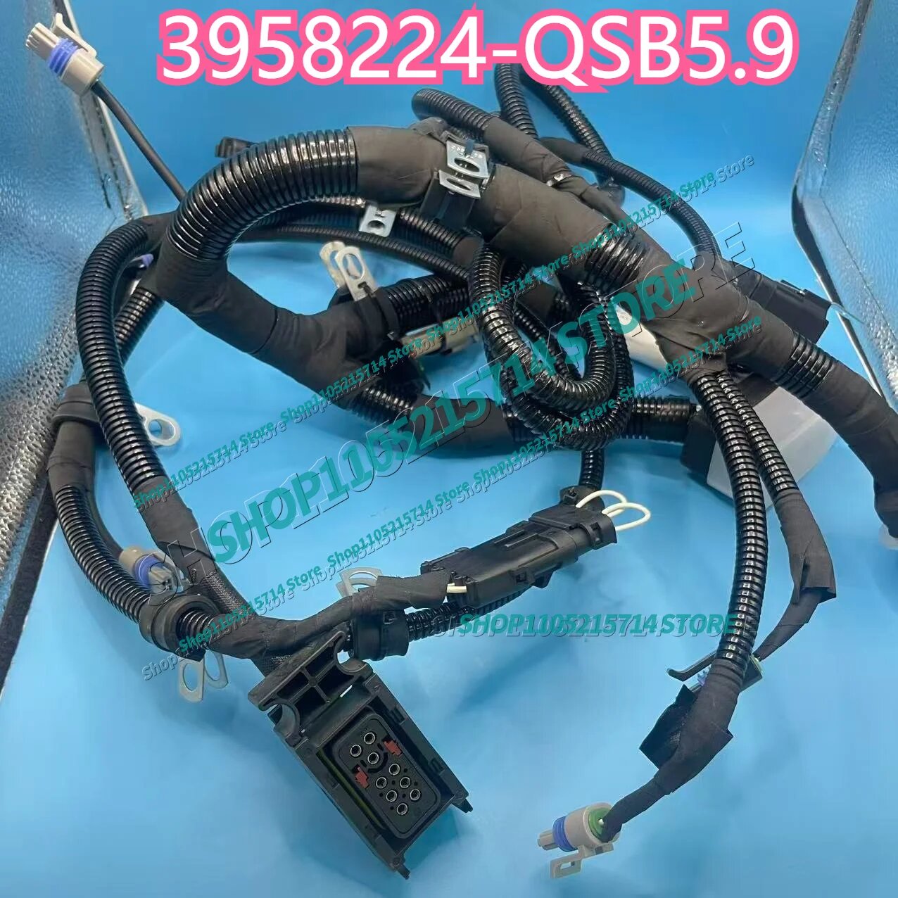 Электронный блок управления (ECM) с жгутом проводов QSB5.9 3958224 3958224-QSB5.9 для двигателя строительной техники