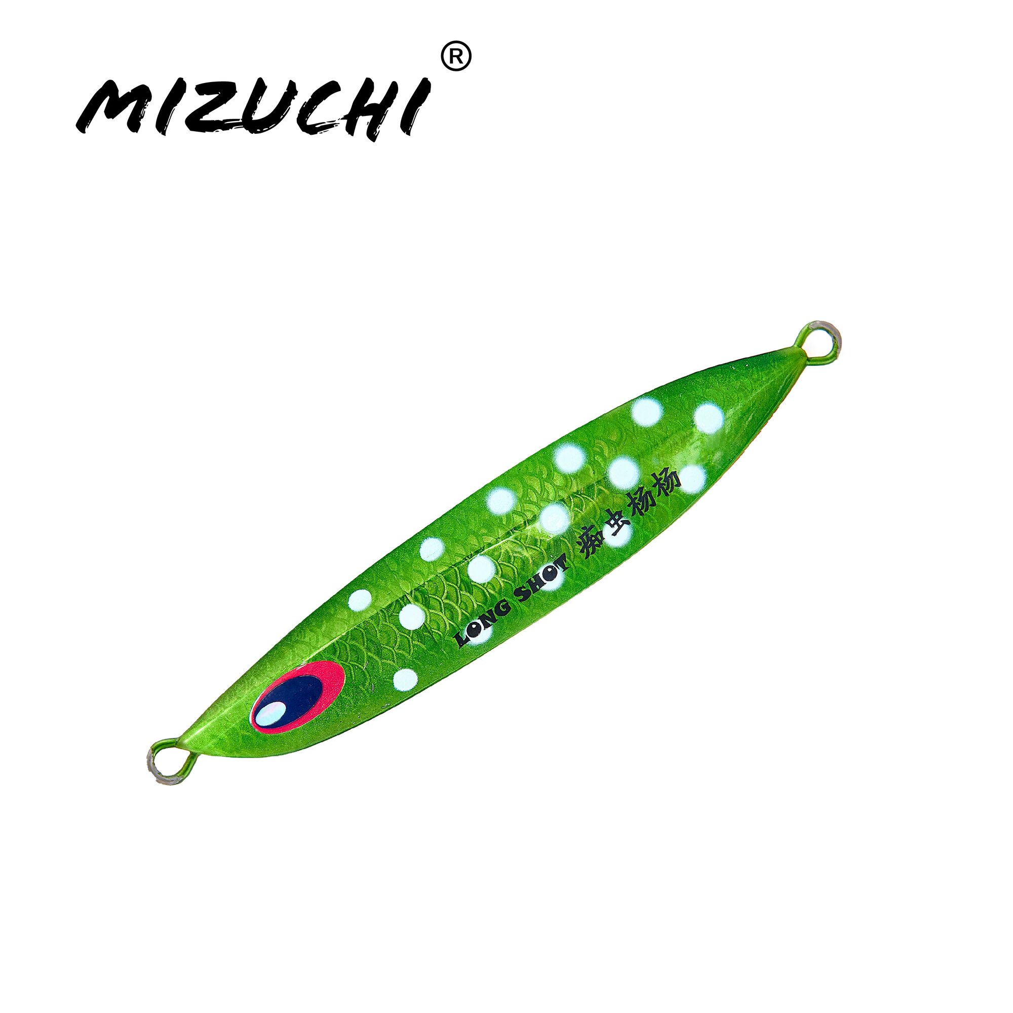 Mizuchi Long Shot рыболовная пластина Радужные цвета 100г для камбалы и скумбрии, без крючка, 100г