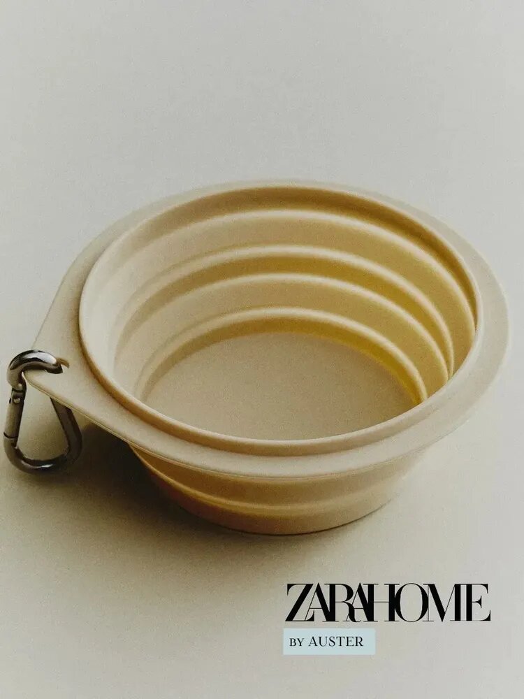 Миска для питомца складная ZARA HOME FOLDABLE SILICONE PET FOOD BOWL