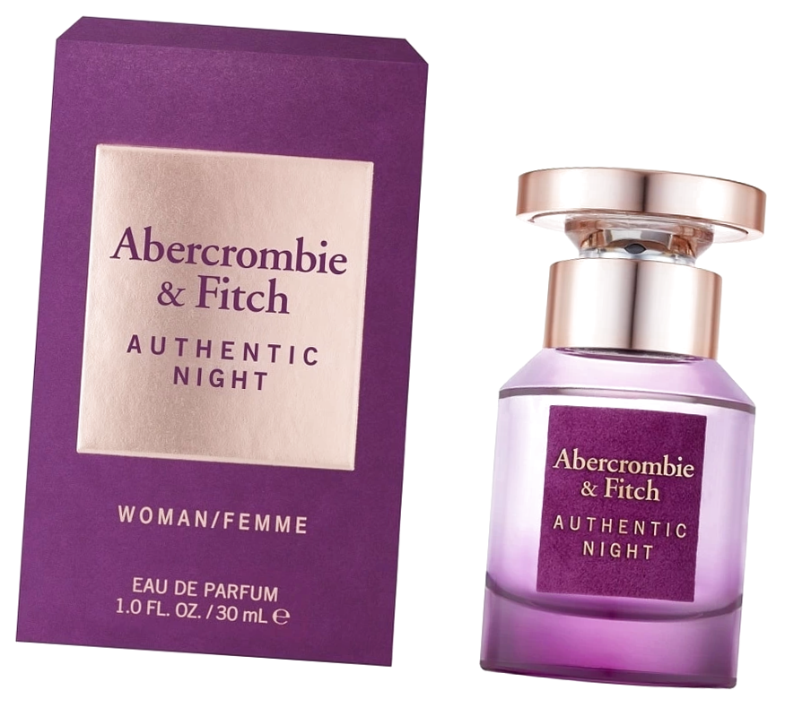 Женские духи Abercrombie Fitch Authentic Night 30 мл - Аутентик Найт Аберкромби