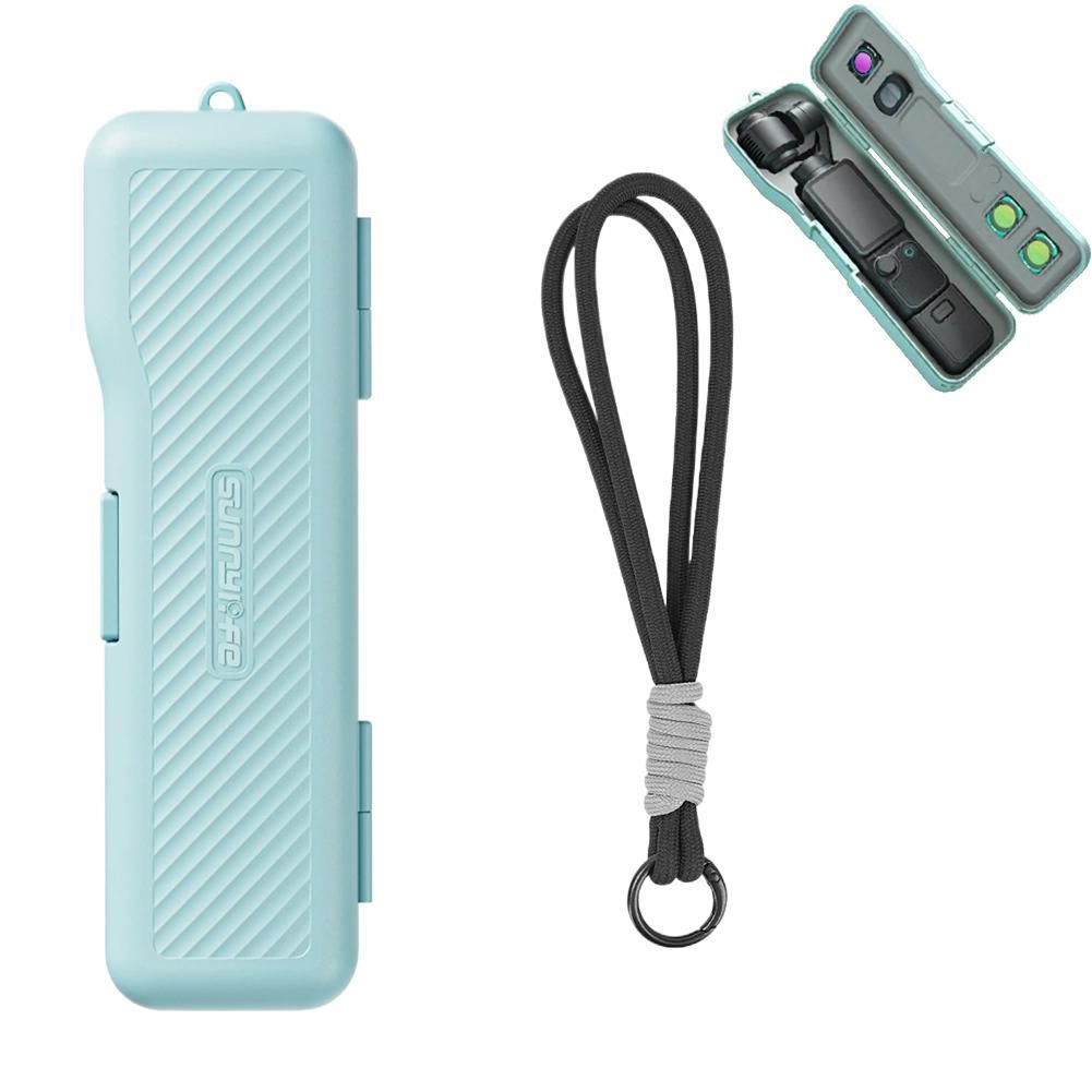 Sunnylife Защитный чехол для Osmo Pocket 4/3, черный, защита объектива и экрана