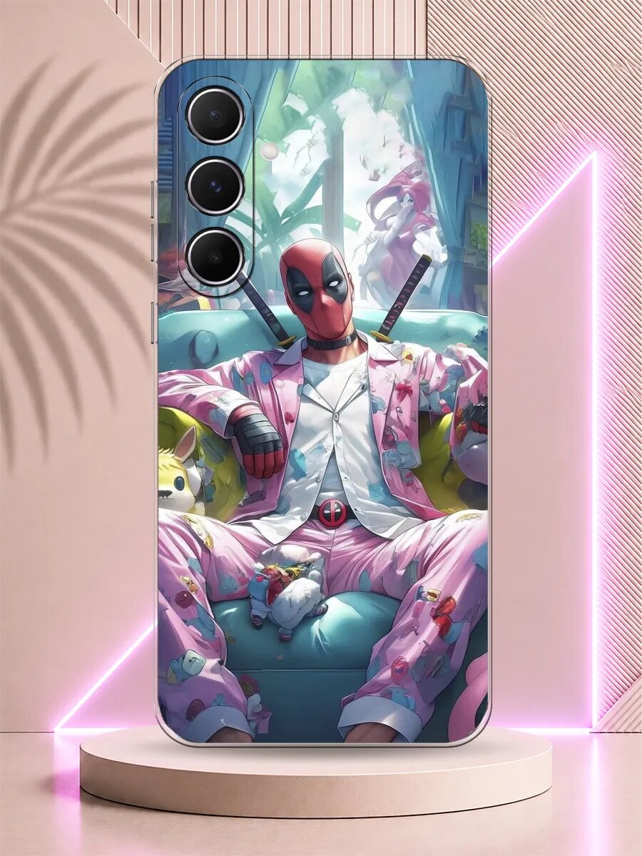 Чехол на Samsung A55 Дэдпул