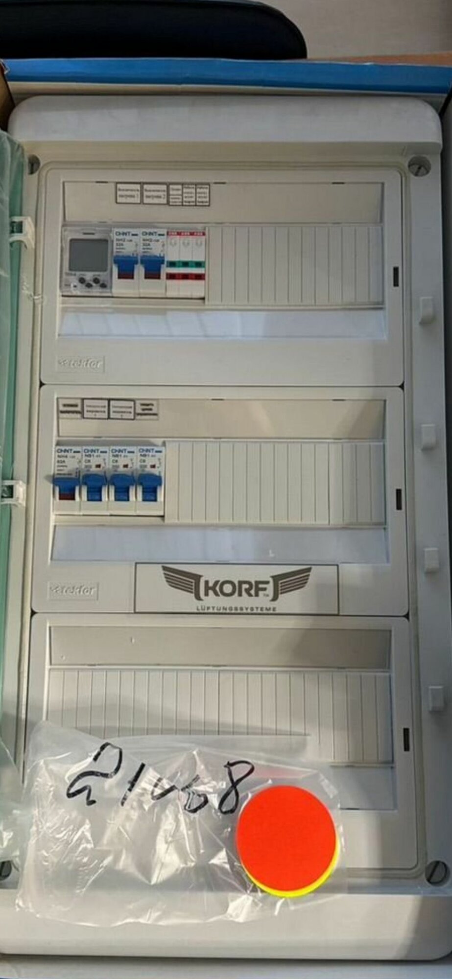 Блок управления систем вентиляции и кондиционировани CHUT E3-10-S/N (3кВт)