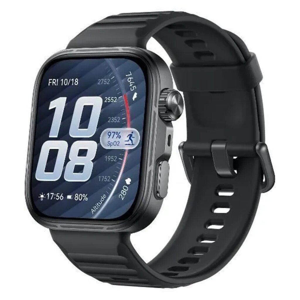 Смарт-часы HUAWEI Watch FIT 5 Pro черные, силиконовый ремешок, Умные часы, Китай
