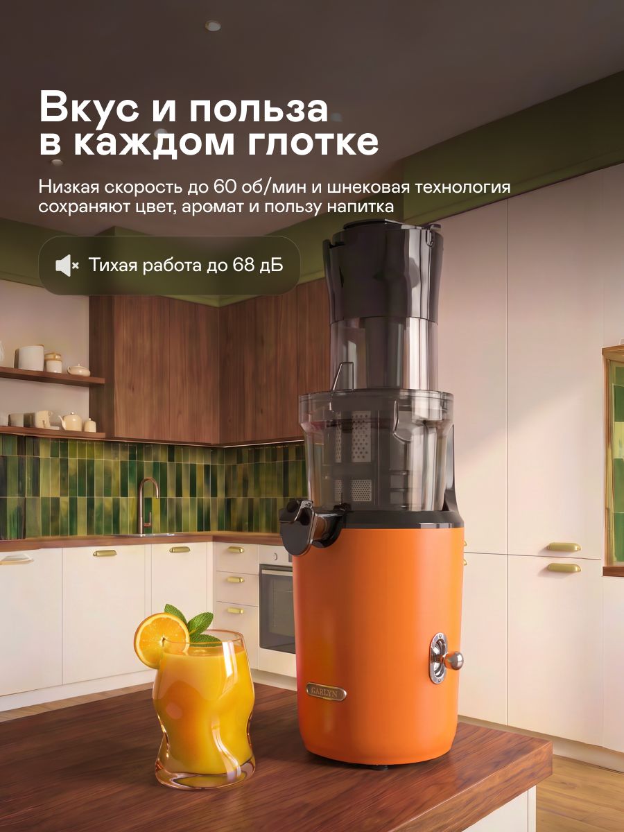 Соковыжималка шнековая GARLYN J-300