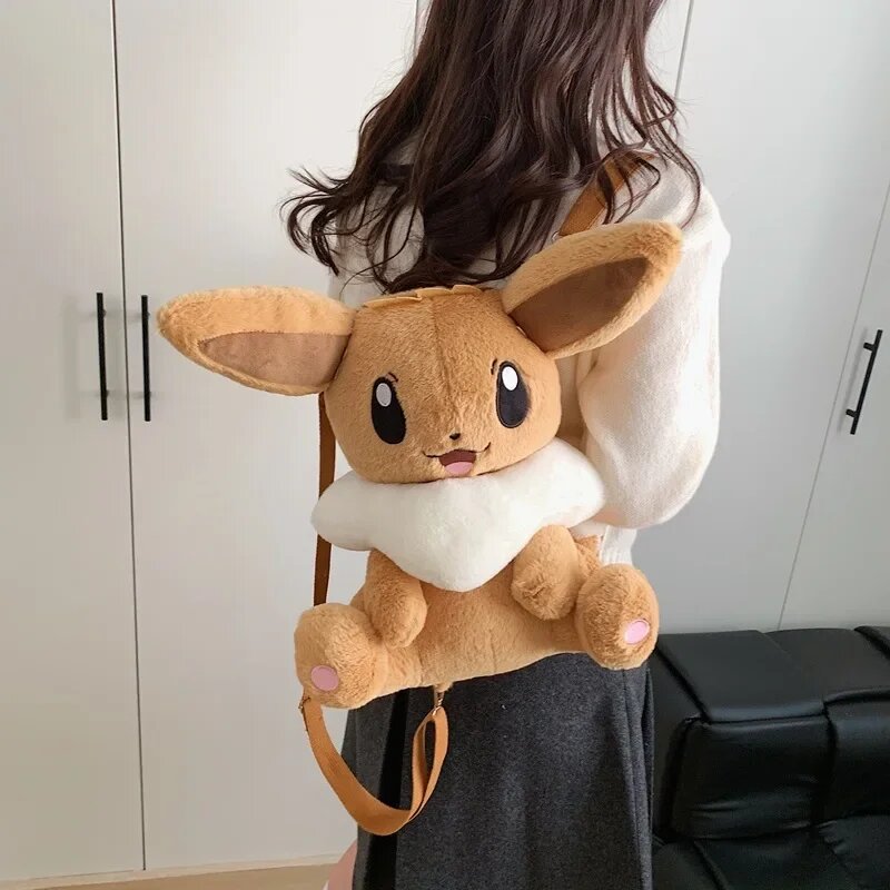 Плюшевый рюкзак Aoger Pokemon для студентов Eevee