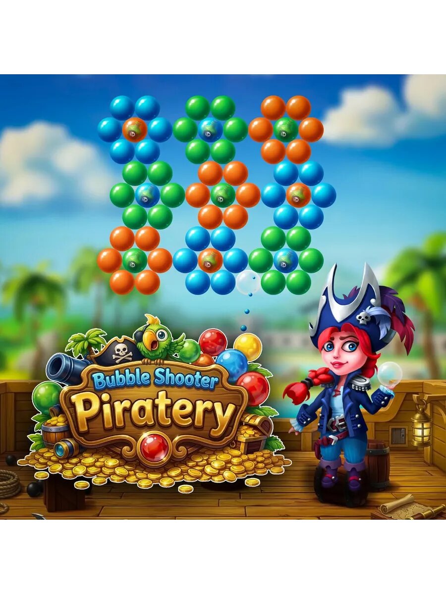 Bubble Shooter Piratery PS4 & PS5