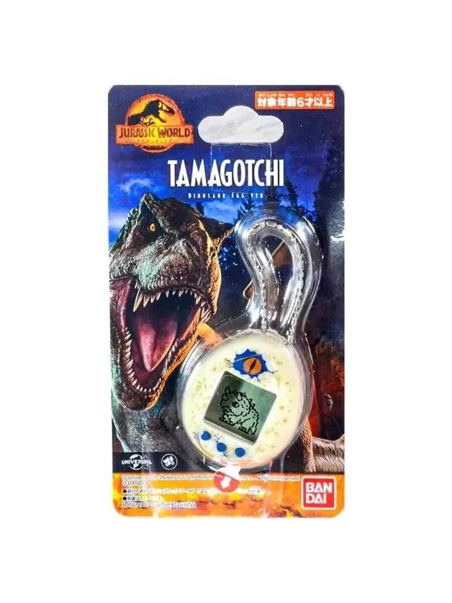 Виртуальный питомец Bandai Tamagotchi nano серийный x Парк Юрского периода - Динозавр Яйцо ver
