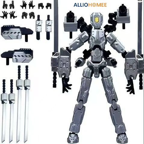 1 шт Фигурка Titan 13 Air Bound, многосуставная, подвижная, 3D печать, шарнирный робот Lucky 13